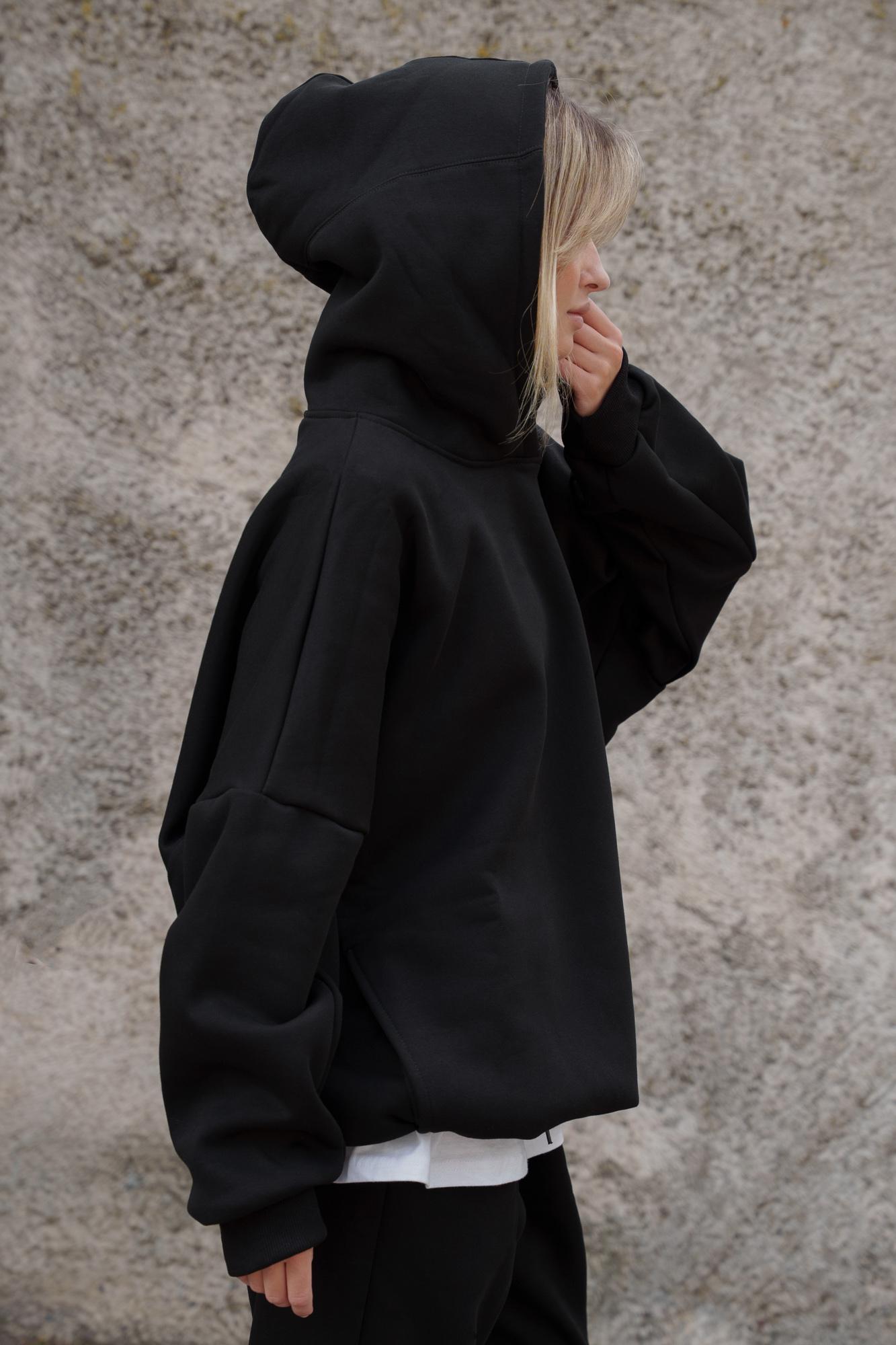 Прогулочный костюм на флисе Without Brand Miror XL Black (XL8055986) - фото 11 Прогулочный костюм на флисе Without Brand Miror XL Black (XL8055986) - фото 11