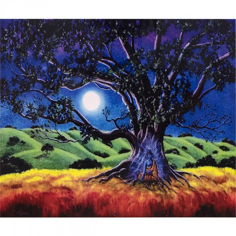 Алмазная мозаика "Будда, исцеляющий землю" 30x40 (GM76978)
