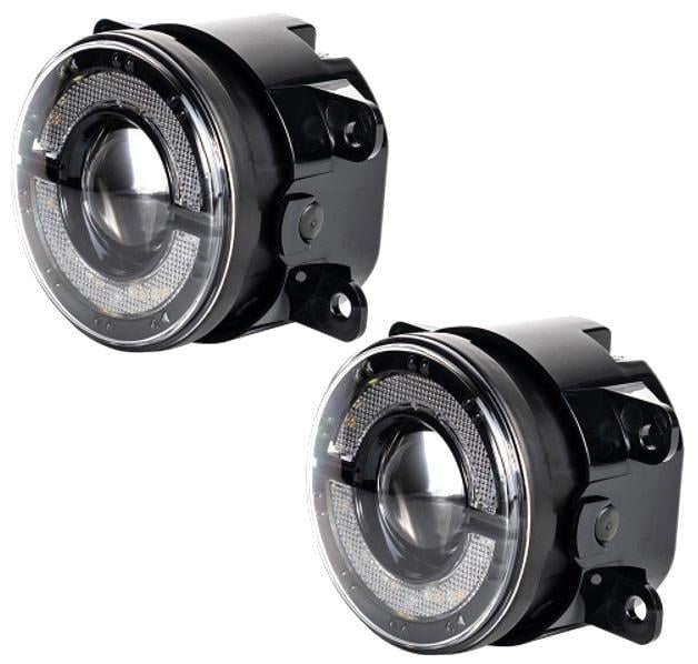 Автомобільні лінзи світлодіодні LED SoKill FOG-101 DLX LowLED UN 3.5" 26W 12-80V 6000K