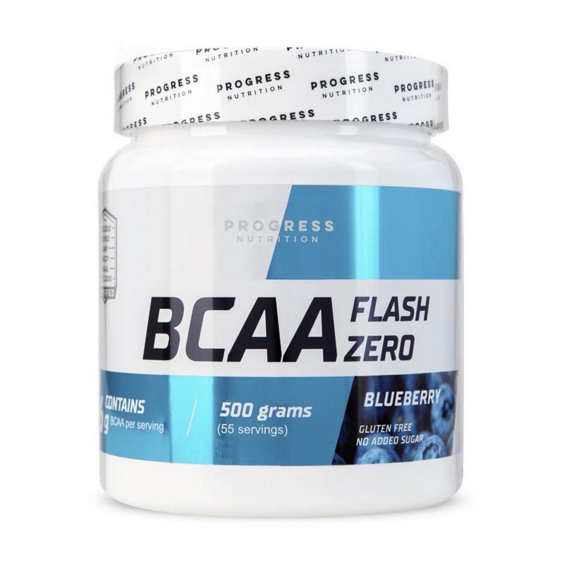 Амінокислоти Progress Nutrition BCAA Flash Zero Лимонний холодний чай 500 г (21840-01)