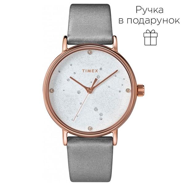 Наручний годинник жіночий Timex Celestial Opulence кварцевий Gold (Tx2t87500)