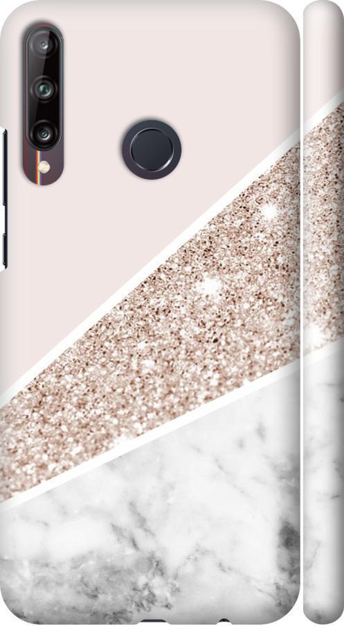 Чехол на Huawei P40 Lite E Пастельный мрамор (4342m-1875-42517)