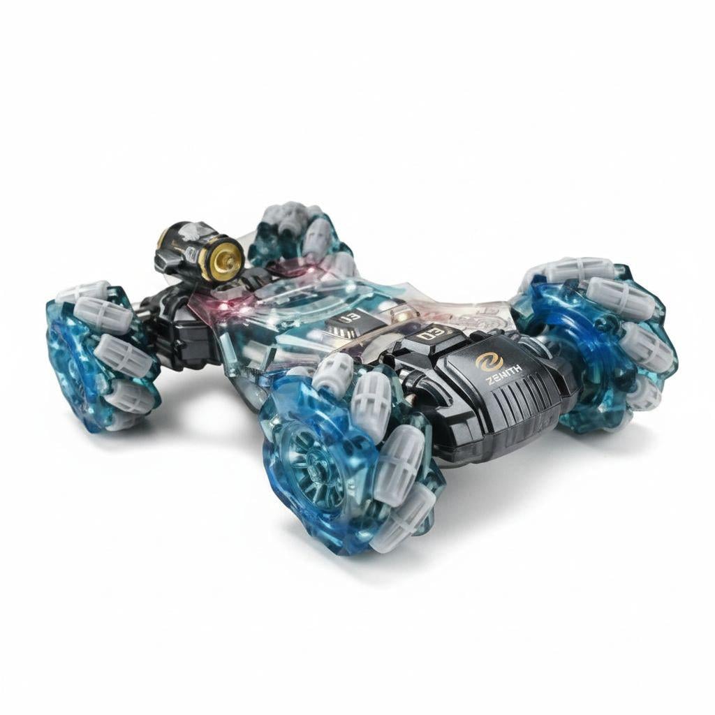 Радиоуправляемая трюковая машина UD 2196 PW-03 роликовые колеса/парогенератор 7,4V Синий (30635580)