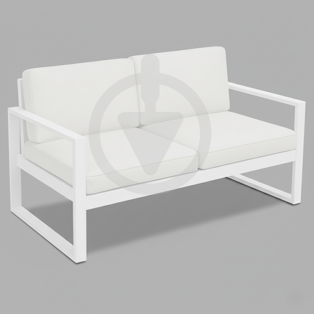 Диван металевий AVVS tech Бостон вуличний лофт з підлокітниками оксфорд 160 см Білий/Білий (30067118) - фото 1 Диван металевий AVVS tech Бостон вуличний лофт з підлокітниками оксфорд 160 см Білий/Білий (30067118) - фото 1