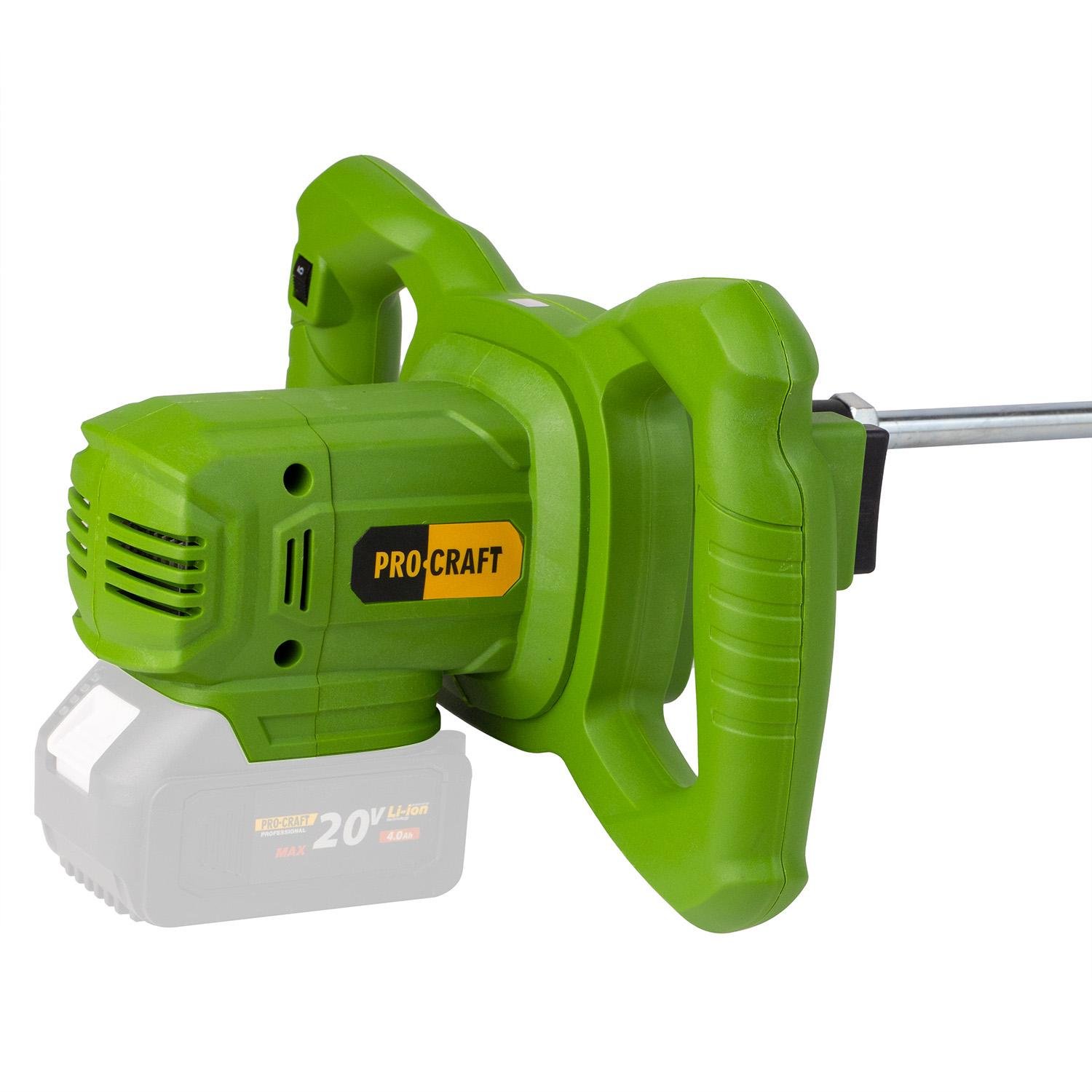 Міксер акумуляторний будівельний Procraft PMM20 (27271481) - фото 9 Міксер акумуляторний будівельний Procraft PMM20 (27271481) - фото 9