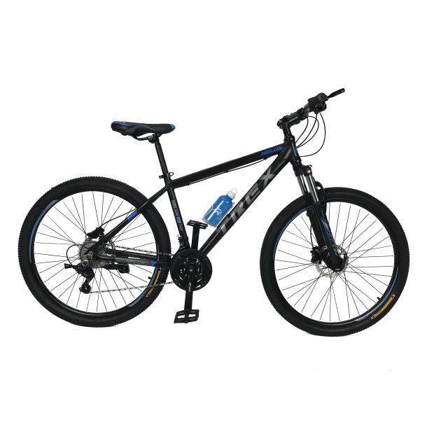 Велосипед дорожный Trex Helux 2021 SHIMANO 27,5" 17" Черный/Синий