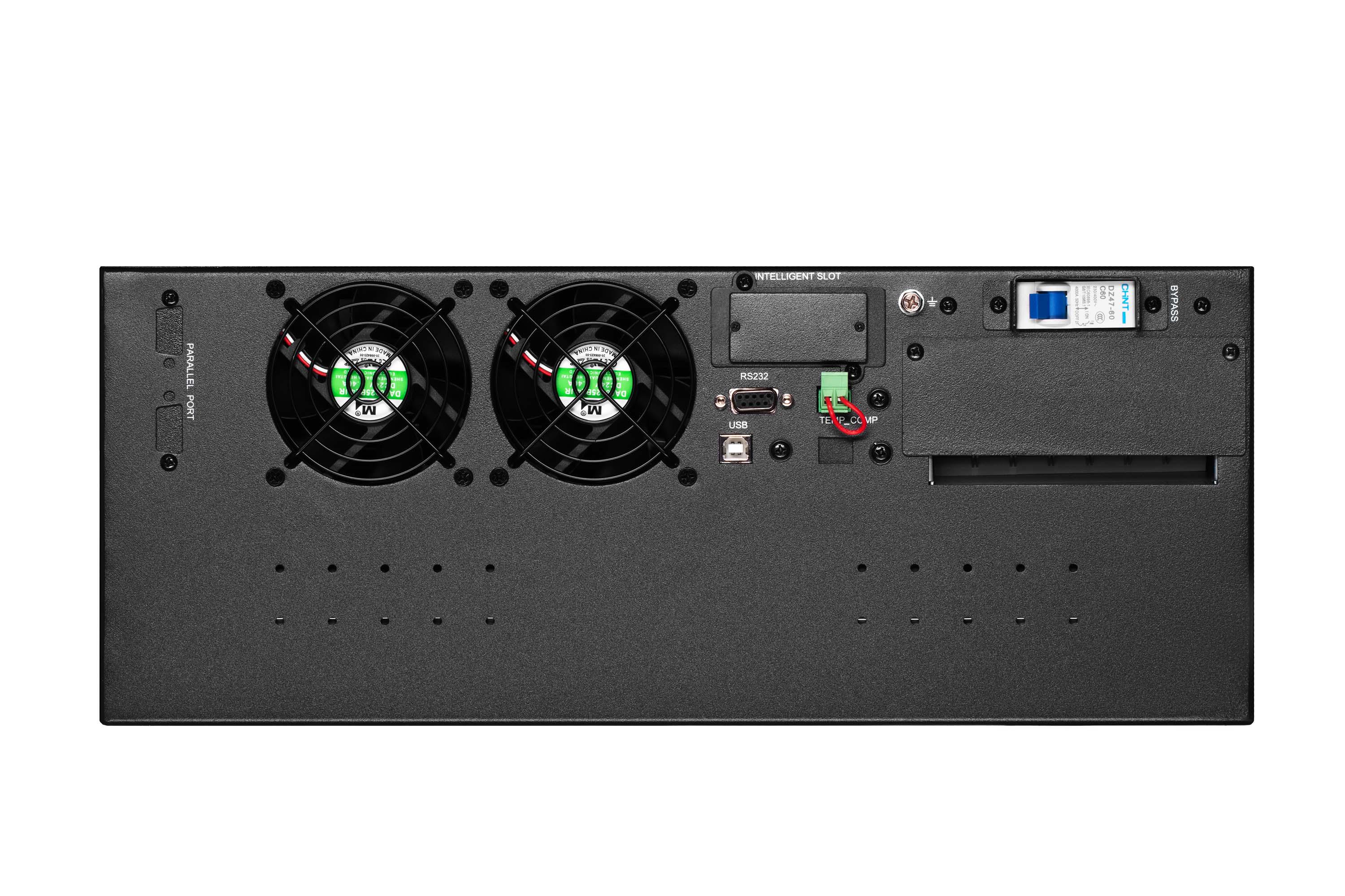 Джерело безперебійного живлення з дисплеєм 2E 6kVA 6kW USB Terminal block Black (2E-SD6000RT) - фото 5 Джерело безперебійного живлення з дисплеєм 2E 6kVA 6kW USB Terminal block Black (2E-SD6000RT) - фото 5