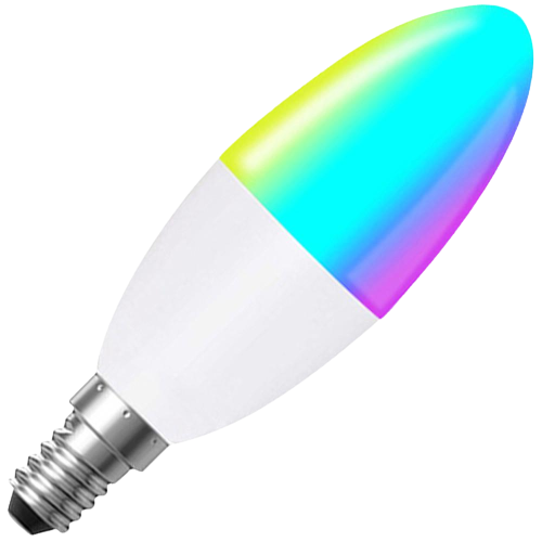 Розумна WiFi LED лампочка USmart Bulb-02w світлодіодна RGB лампа E14 цоколь з підтримкою Tuya для Android/iOS