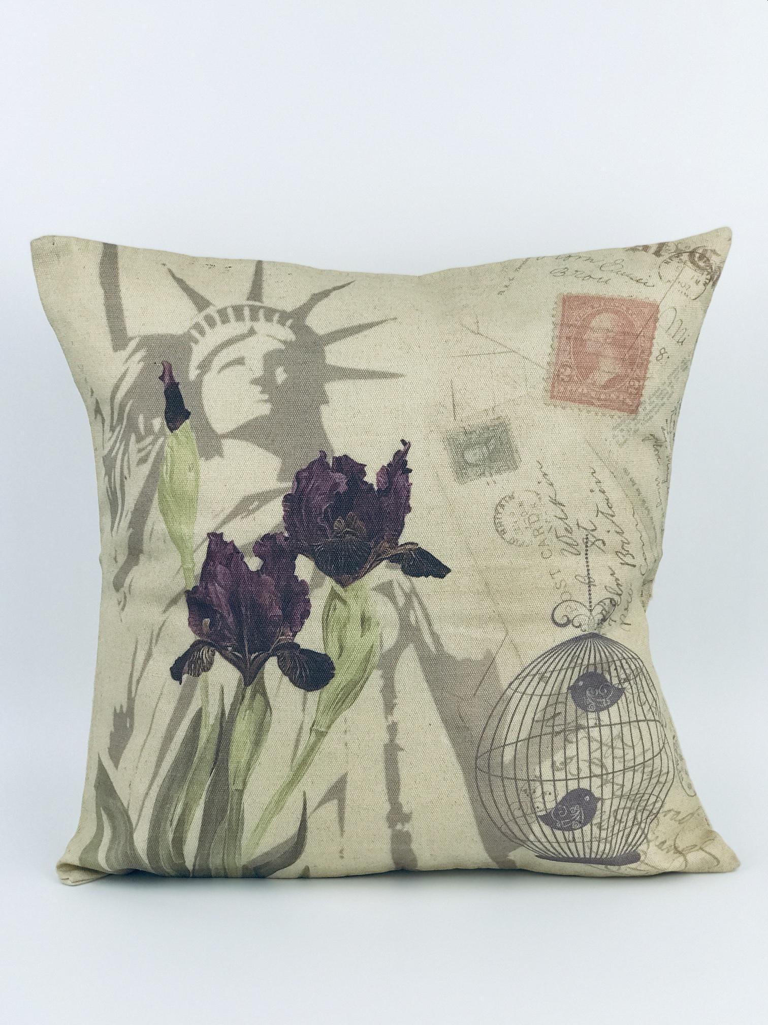 Декоративная наволочка FUNHOM Принт 45х45 см (Т07-9)