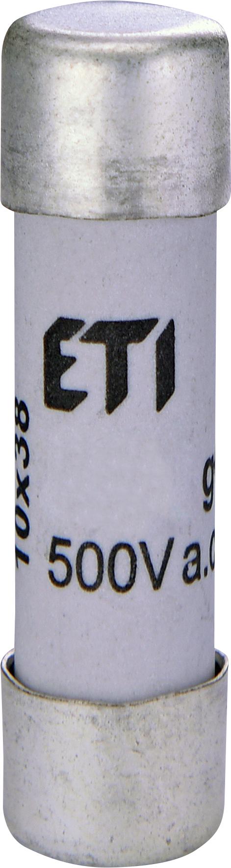 Запобіжник циліндричний плавкий ETI CH 0,5A АМ 10x38 мм (2621017)