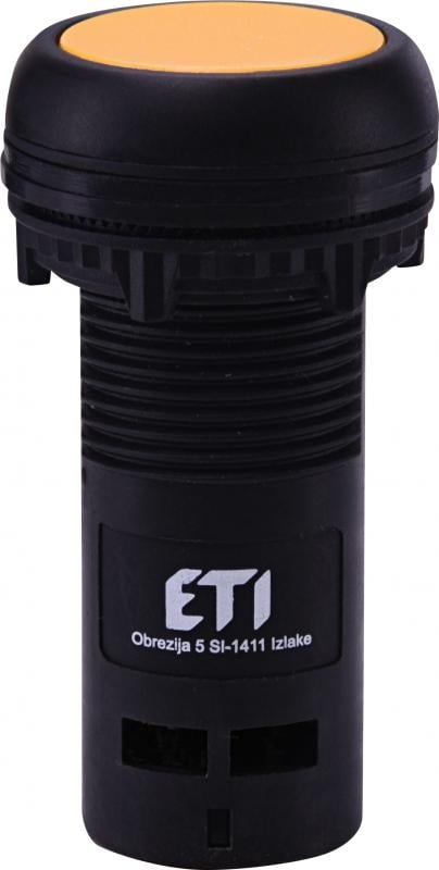 Кнопка керування ETI ECF-01-Y 1NC 22 мм Жовтий (4771462)