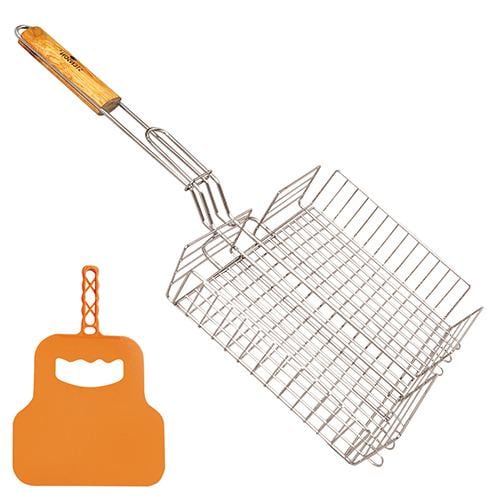 Решітка для грилю металева 68x43x36x5см (MH-0854)