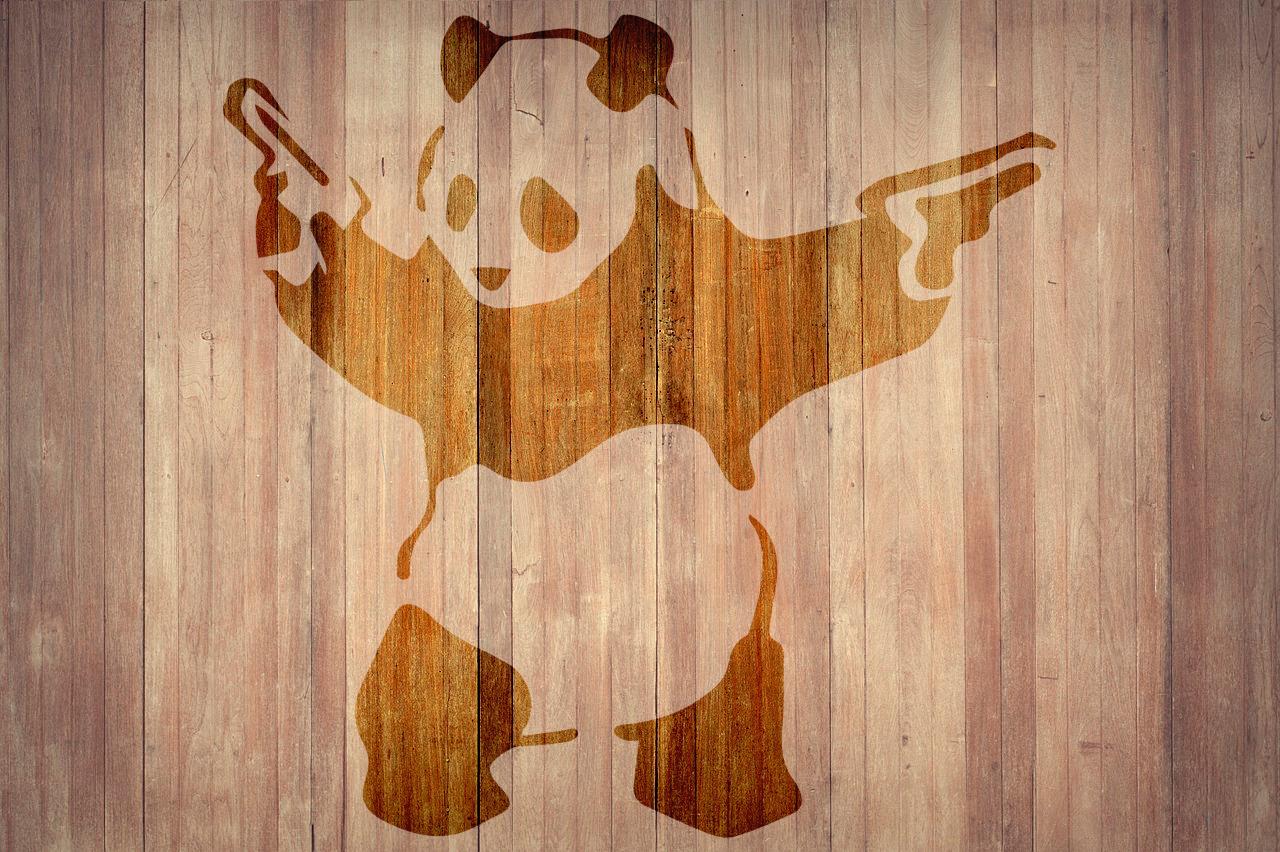 Трафарет DFA Панда для стен штукатурки и краски 0,3-1 мм (J00037)