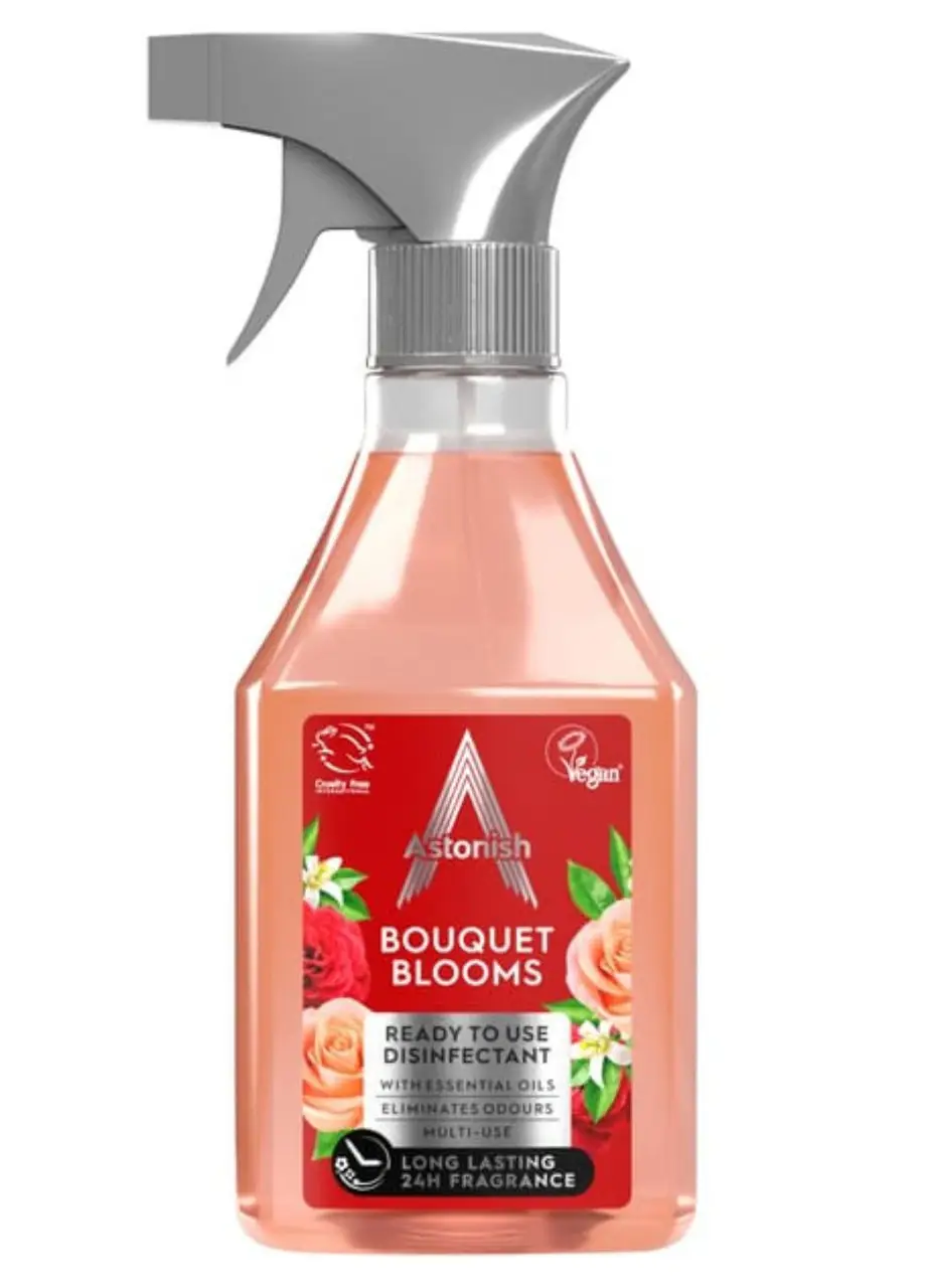 Спрей для дезинфекции Astonish Bouquet Blooms 550 мл (33357992)