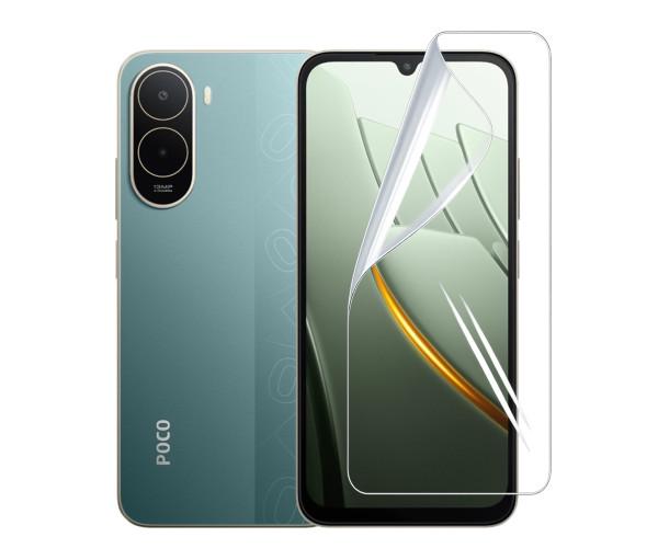Пленка гидрогелевая Hydrogel Film для Xiaomi Poco C81 Pro Transparent