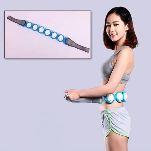 Ручний роликовий стрічка масажер Massage Rope 6 куль (3730) - фото 3 Ручний роликовий стрічка масажер Massage Rope 6 куль (3730) - фото 3