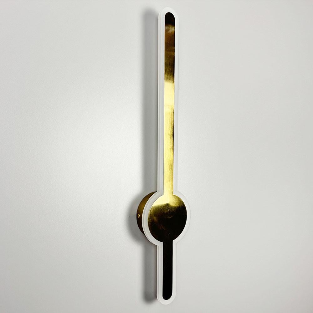 Бра удлиненное светодиодное 60 см Латунь (WJ 020/600 AB)