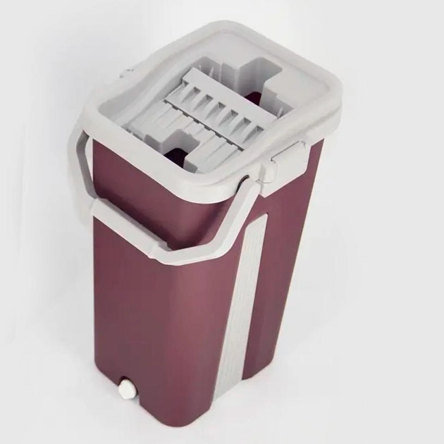 Набор для уборки ведро с отжимом и швабра 8 л - фото 7