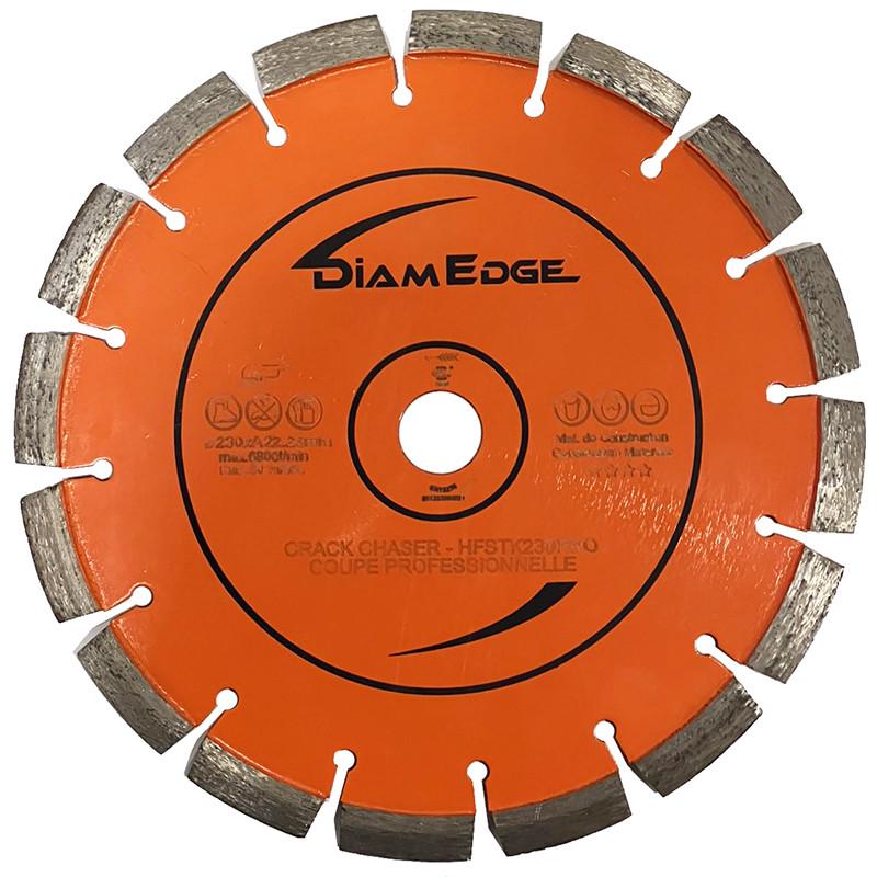 Диск алмазный фасочный DiamEdge 230 х H12 х T9 CRACK CHASER (HFSTK230PRO)