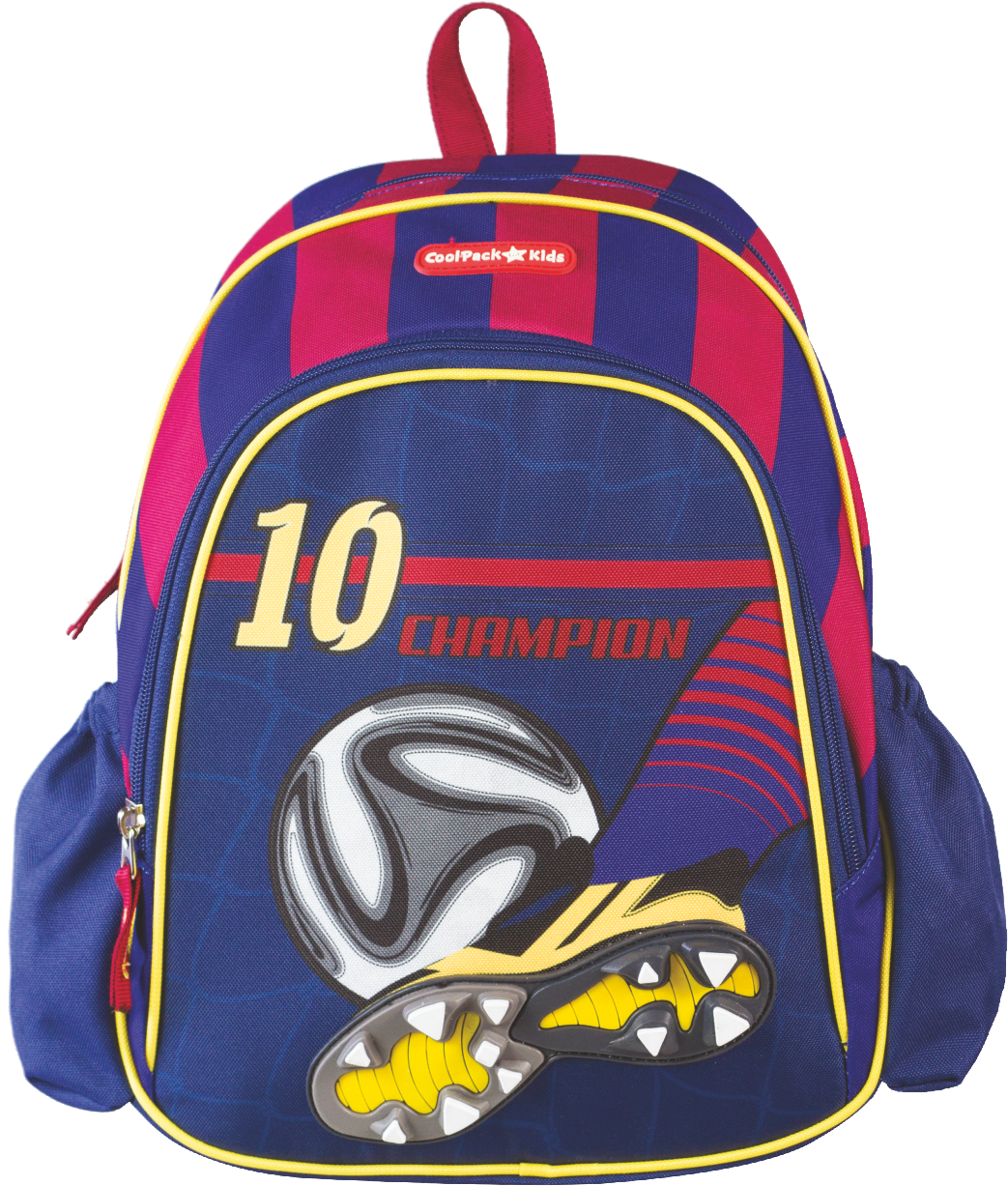 Рюкзак шкільний CoolPack Football 34х25х13 см 12 л Синій (66402CP)