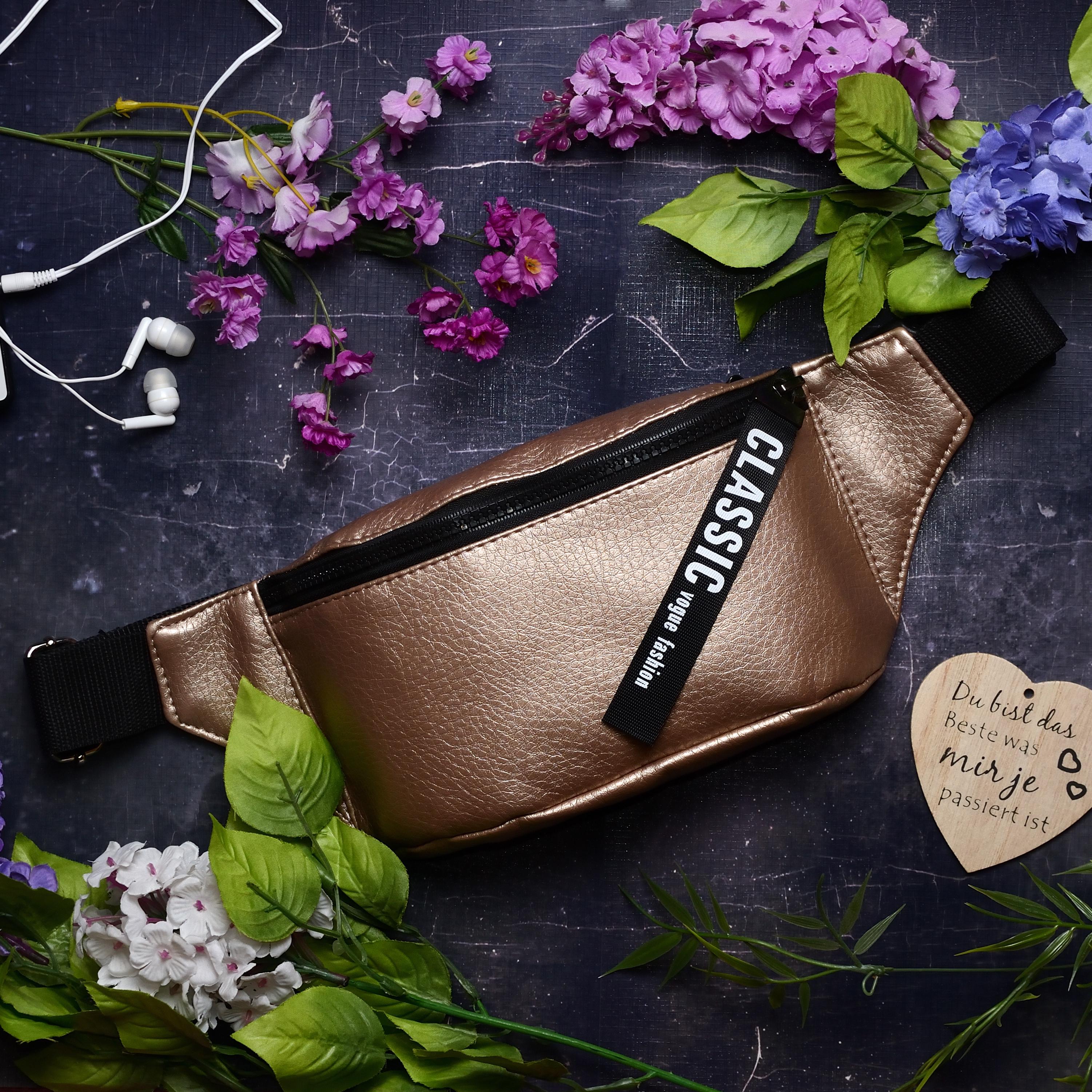 Сумка на пояс Sambag Tirso MSH Розовый (17323)