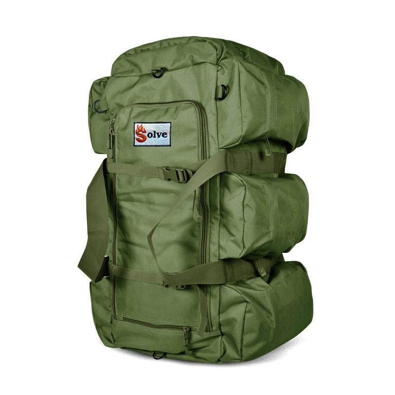 Сумка-рюкзак тактический 2 в 1 Solve Bag 80 л 72 x 30 x 30 см Оливковый (KT6002501)