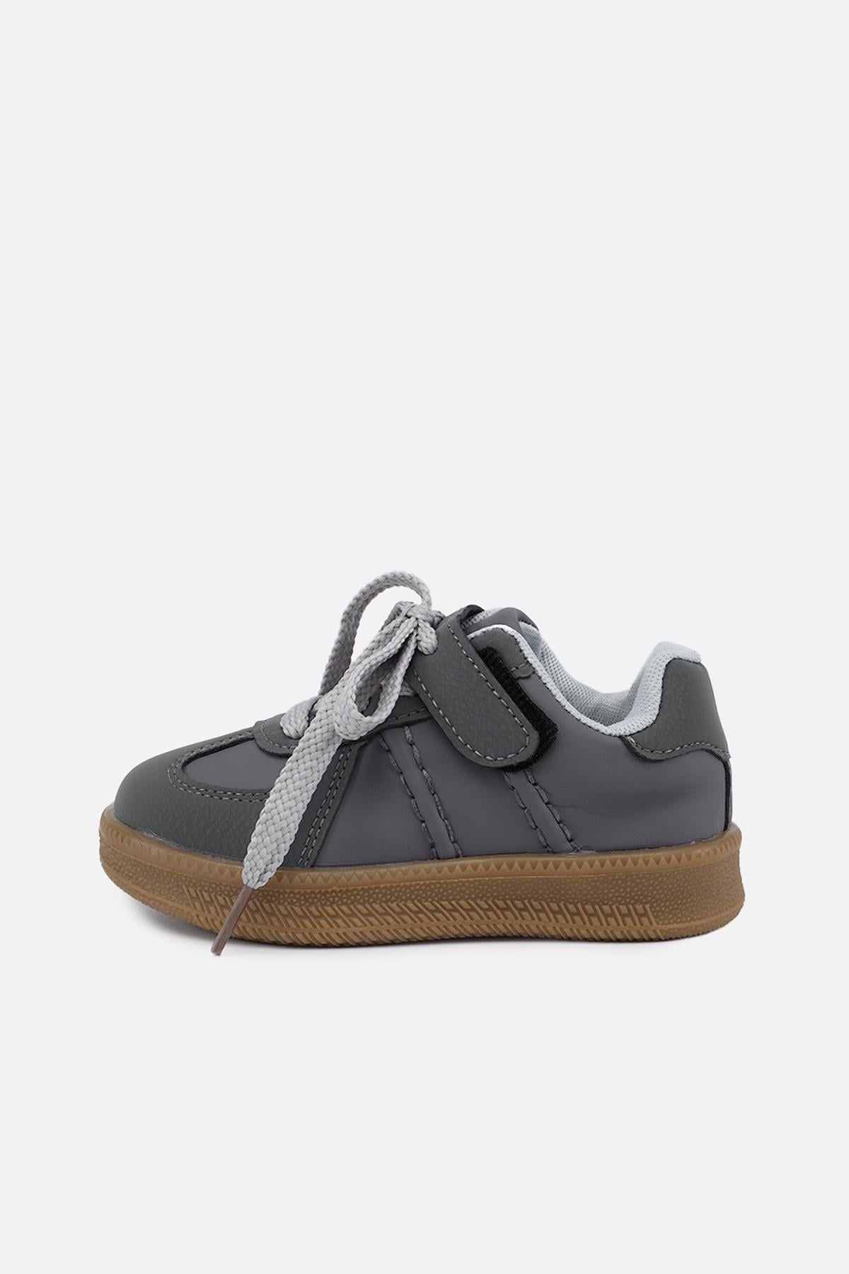 Кеды для девочки Yuki ЦБ-00289137 р. 34 Графит (SKT001096936)