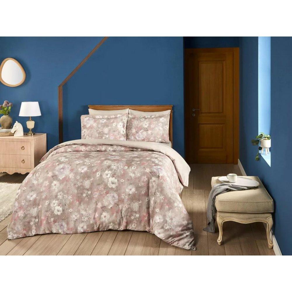 Постельное белье TAC Digital Penon pembe v03 евро Розовый (svt-2000022296960)