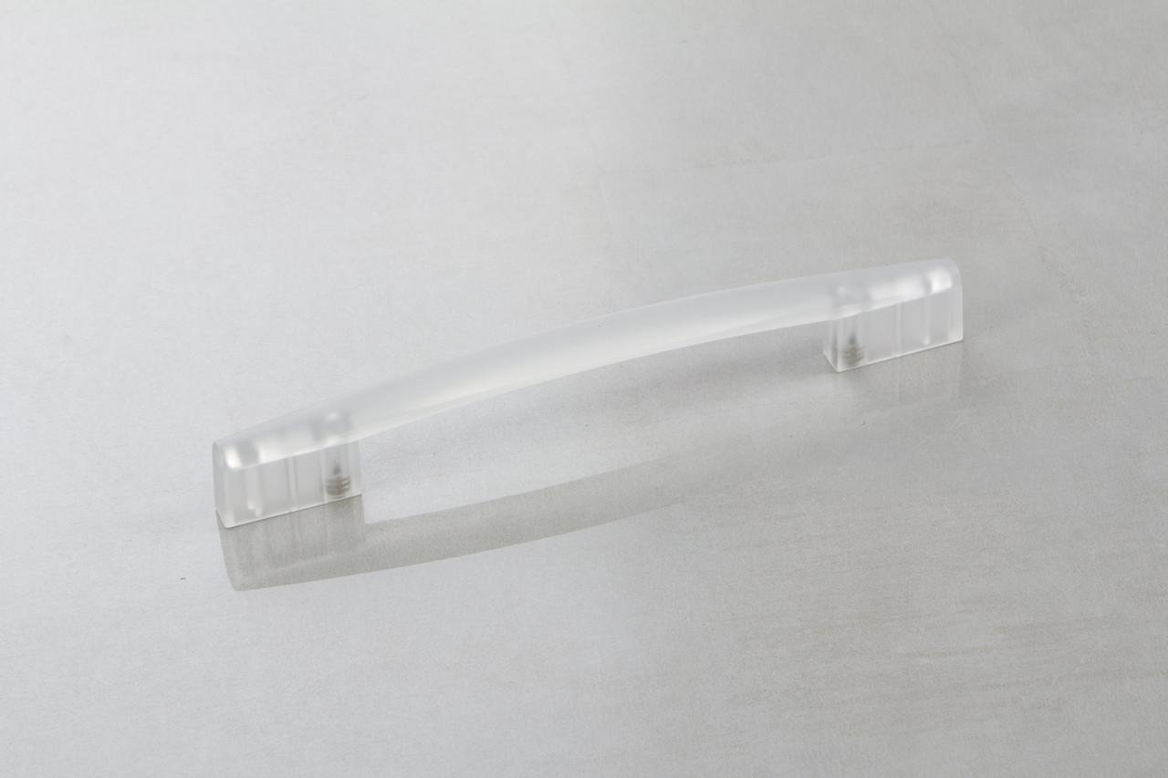 Мебельная ручка Poliplast РП-19/128 Прозрачный белый (16047)