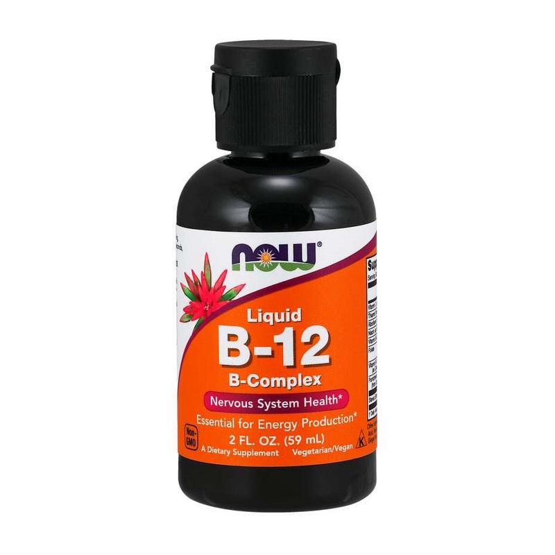 Комплекс витамина B NOW B-12 Liquid 59 мл (00000031870)