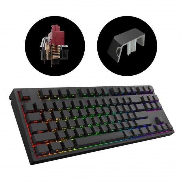 Клавиатура Dark Project Pro KD104A ABS Gateron Optical 2.0 Red (DP-KD-104A-000210-GRD) - фото 11