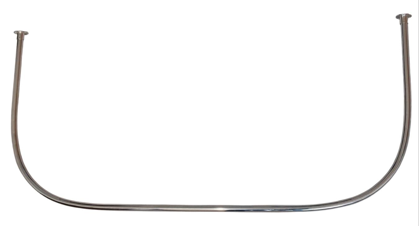 Карниз для ванной Комфорт Ф25 п-образный 150х70 см - фото 4