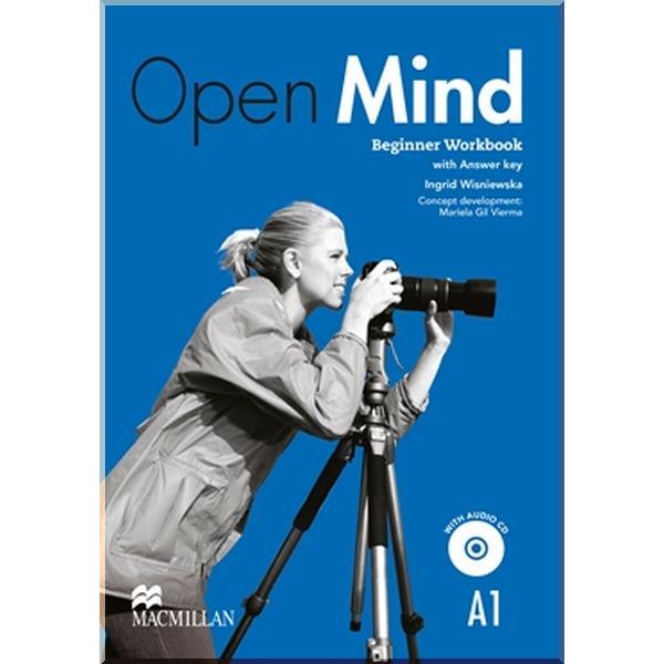 Книга Mariela Gil Vierma/Ingrid Wisniewska "Open Mind British English Beginner Workbook with key and Audio-CD" (ISBN:9780230458369)