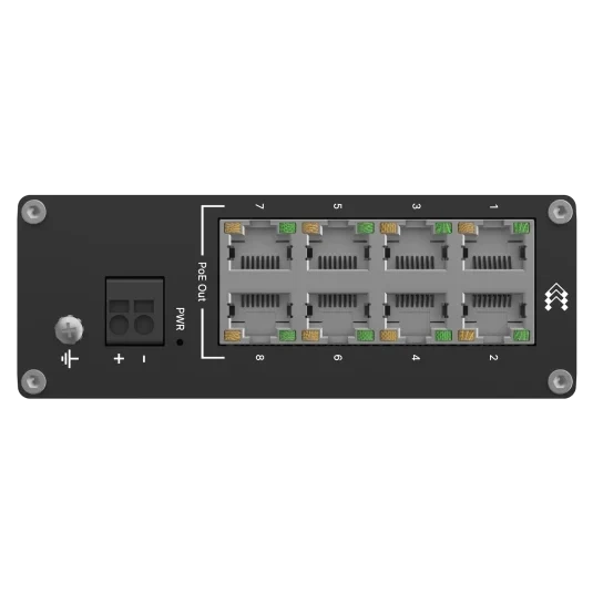 Комутатор 8 портів некерований Teltonika TSW040 PoE+ (2863456264) Комутатор 8 портів некерований Teltonika TSW040 PoE+ (2863456264)