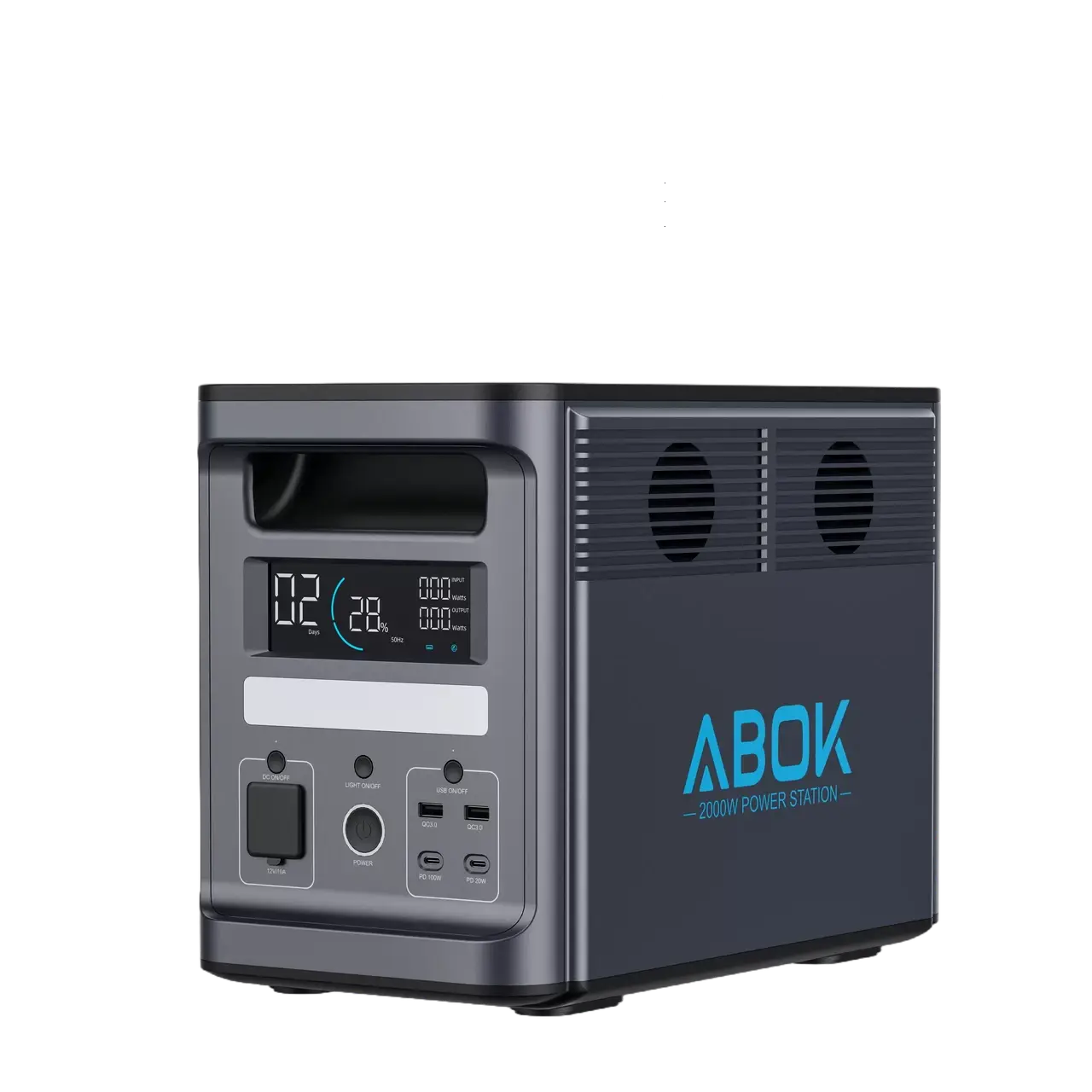 Зарядна станція ABOK Power Station 2000 Вт (1536 мА/год)