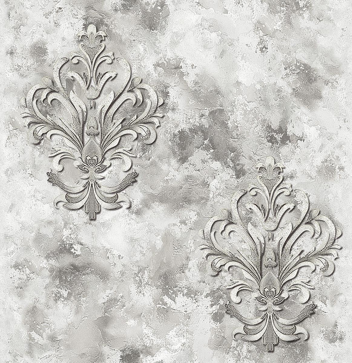 Обои бумажные дуплекс Континент Кайман Серый (154) Обои бумажные дуплекс Континент Кайман Серый (154)