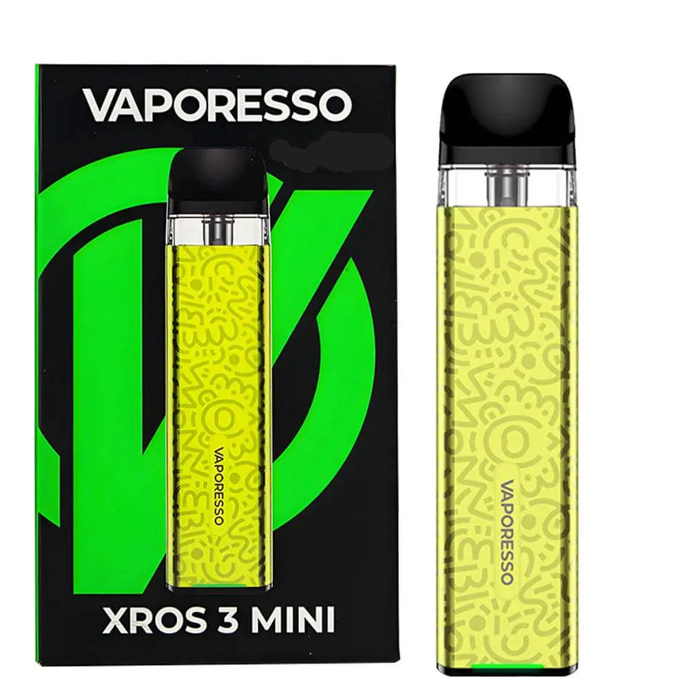 Електронна сигарета Vaporesso Xros 3 mini з двома картриджами без рідини Lemon Yellow (18954225) - фото 2