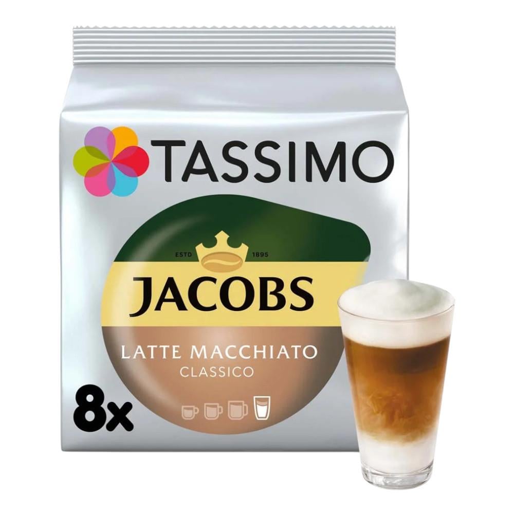 Кофе в капсулах Jacobs Tassimo Latte Macchiato Classico 8 шт.