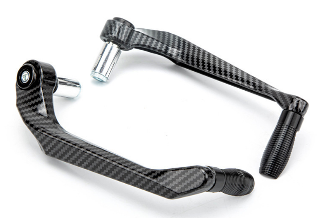 Захист важелів мотоцикла Carbon Style Чорний (2863902855)