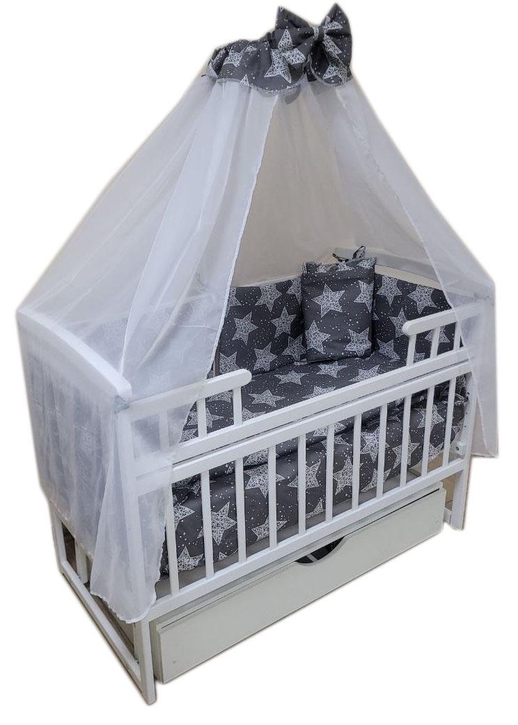 Комплекты постельного белья с матрасом Элит 9 пр. Ажурные звезды/Серый (14398917) Комплекты постельного белья с матрасом Элит 9 пр. Ажурные звезды/Серый (14398917)