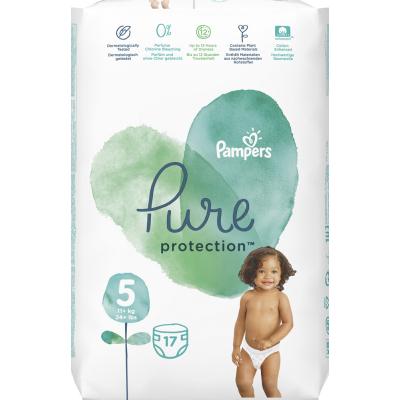 Підгузок Pampers Pure Protection р. 5 Junior 11-16 кг 17 шт. (8001841023335) - фото 8