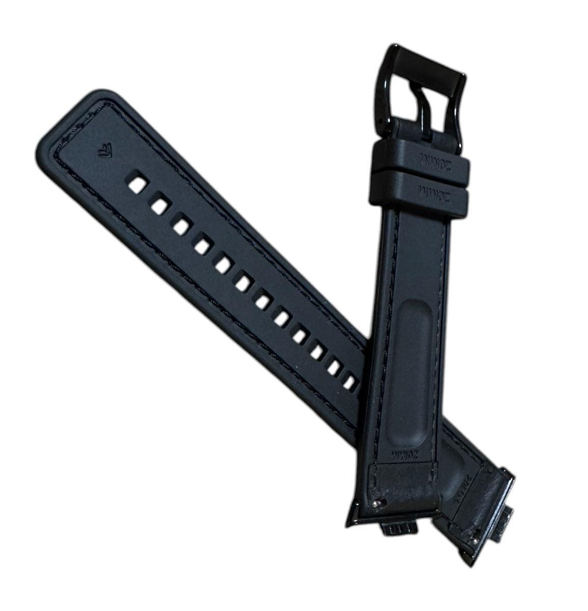 Ремешок Primolux Leather Silicone для смарт-часов Huawei Watch Fit 3/Fit 4/4 Pro Black (2705376017) - фото 4 Ремешок Primolux Leather Silicone для смарт-часов Huawei Watch Fit 3/Fit 4/4 Pro Black (2705376017) - фото 4