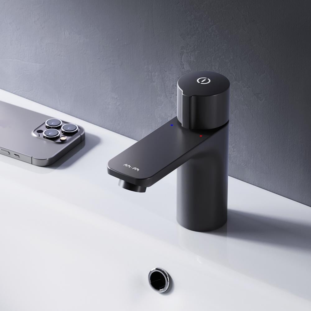 Смеситель для умывальника AM.PM X-Joy F85A02522 однорычажный Черный (196177) - фото 6