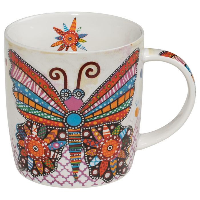 Кружка для латте Maxwell & Williams Flatter SMILE фарфор 400 мл (2627119)