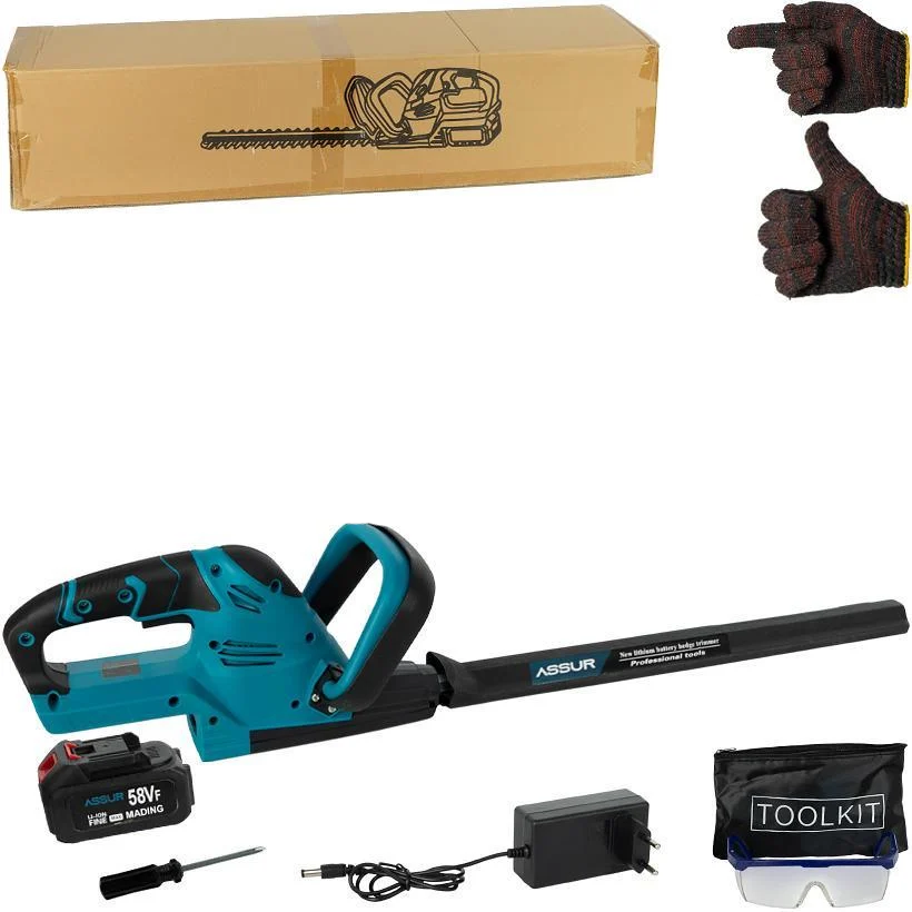 Кущоріз акумуляторний ASSUR ASR729 21V з лезом 52 см (ASR729)