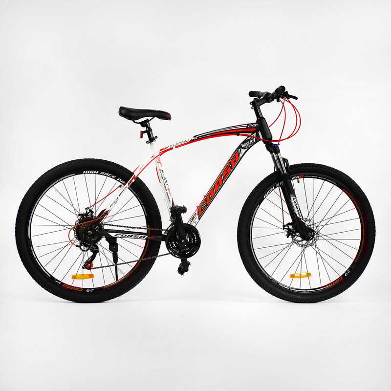 Велосипед спортивний Corso 29" Hight Race Pro HR-94180 сталева рама 21” (115659)
