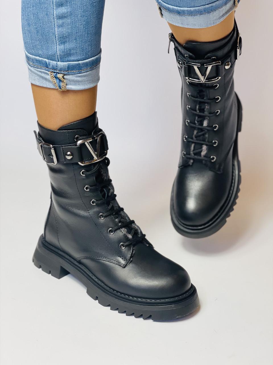 Ботинки женские зимние Evromoda р. 40 25,5 см Черный (2700) - фото 7 Ботинки женские зимние Evromoda р. 40 25,5 см Черный (2700) - фото 7