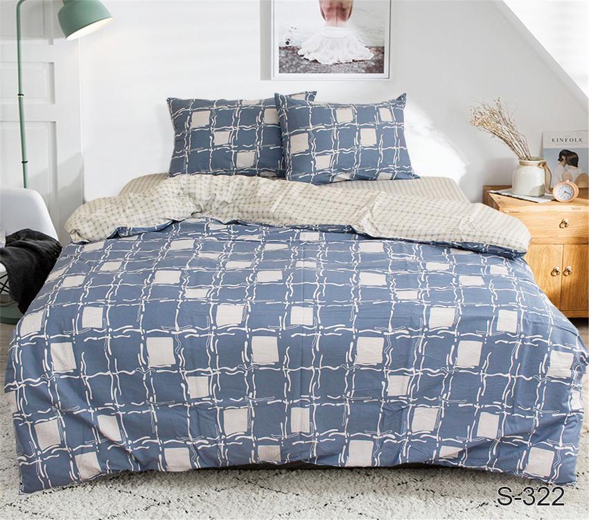 Комплект постельного белья TAGtekstil двуспальный наволочки 50x70 см (S322д)