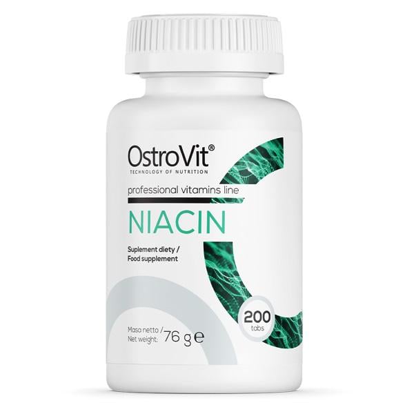 Витамин B для спорта OstroVit Niacin 200 Tabs