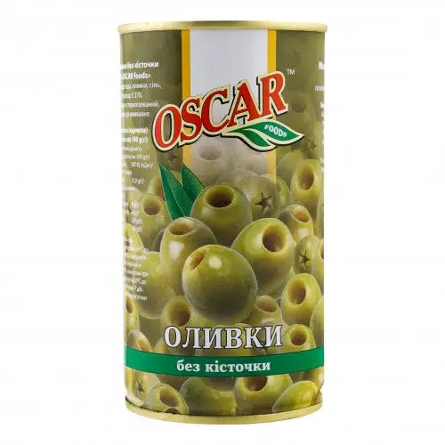 Оливки Oscar без косточки 350 г (8413552051444)